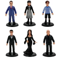 Семейка Аддамс  Уэнздей The Addams Family Wednesday Addams набор фигурок 6шт 9-10см