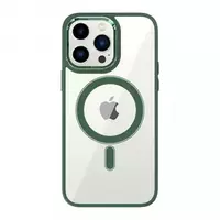 Color Clear Case with MagSafe iPhone 13 — Green