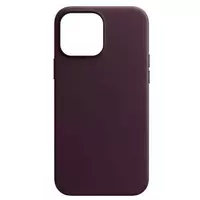 Leather Case with MagSafe iPhone 13 — Dark Cherry