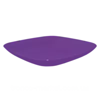Тарелка квадратная 250*250*30мм. Фиолетовый