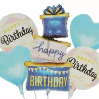 Комплект воздушных шаров "Happy Birthday" 5-81462
