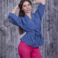 Женская блузка Элина Marca Moderna синий