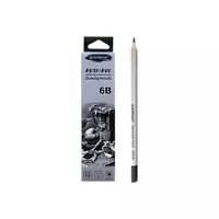 Набір чорнографітових олівців Acmeliae "Artmate" 6B,3.1mm 12 шт./етик.