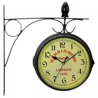 Годинник станційний двосторонній (d-13 см 22х22х7,5 см)