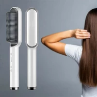 Расческа- плойка выпрямитель fast hair straightener для выпрямления волос