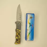 Нож  автоматической  выкидной с костяной рукояткой 16 см