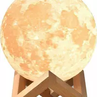 Ночники UFT Настольный светильник UFT Magic 3D Moon Light Touch Control Луна 15 см