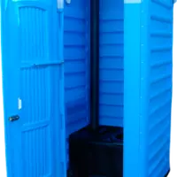 Мобільна туалетна кабіна, біотуалет для дачі