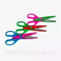 Ножиці з фігурним лезом "Scissors" (932-2, 1/360/12, 3 різновиди фігур)