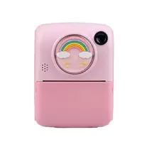 Фотоапарат дитячий із вбудованим принтером Yimi X-17 для фото та відео Full HD, рожевий