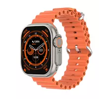Смарт-годинник водонепроникний SmartX8 Ultra з функцією дзвінка, помаранчевий